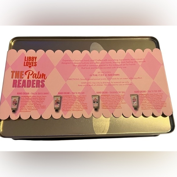 Libby Loves The PALM Reader 4x Luxury Hand Creams Gift Set - Picture 3 of 3